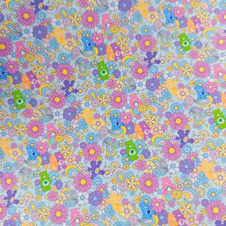 Retro Shows 009 Canvas Fabric Sheet