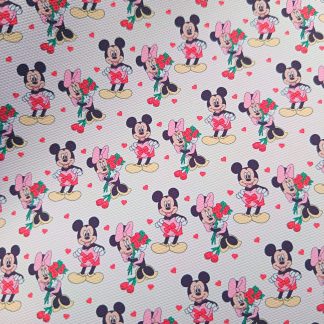 Disney Valentines 019 Canvas Fabric Sheet