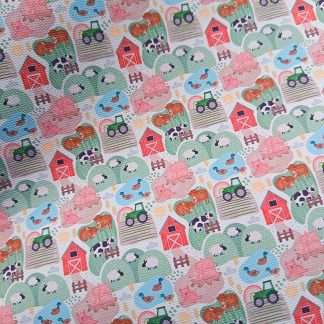 Animals 028 Canvas Fabric Sheet