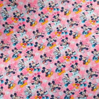 Disney Valentines 018 Canvas Fabric Sheet