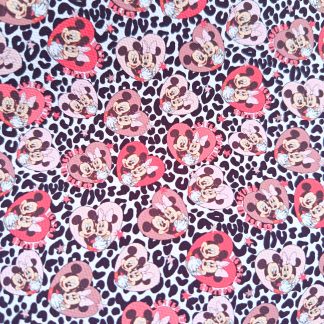 Disney Animal Print 003 Canvas Fabric Sheet