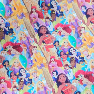 Princess 001 Canvas Fabric Sheet