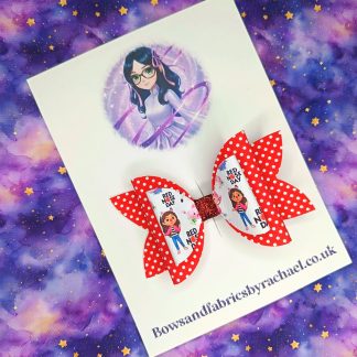 Red Nose Day 010 Hair Bow