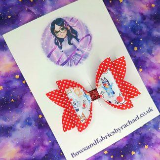 Red Nose Day 003 Hair Bow