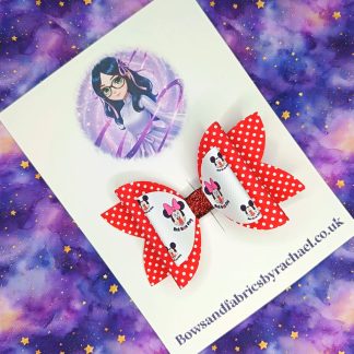 Red Nose Day 006 Hair Bow