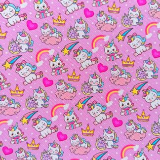 Unicorn 005 Canvas Fabric Sheet