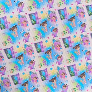 Disney Movies 073 Canvas Fabric Sheet