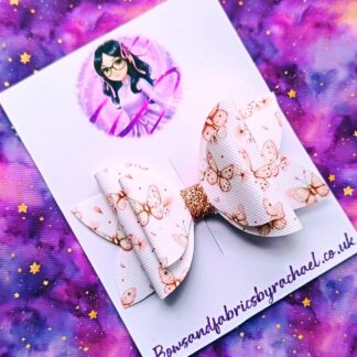 Butterflies 012 Hair Bow