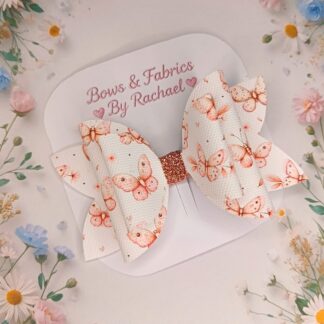 Butterflies 012 Hair Bow