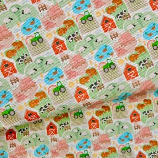 Animals 028 Canvas Fabric Sheet