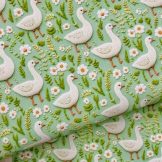 Ducks 001 Canvas Fabric Sheet