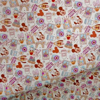 Clubhouse Friends 090 Canvas Fabric Sheet