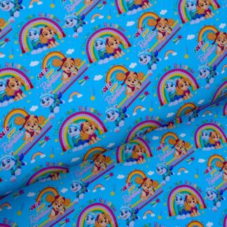 Rescue Pups 003 Canvas Fabric Sheet