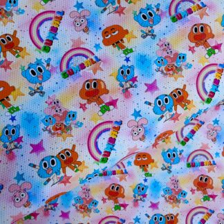 Gumball 001 Canvas Fabric Sheet