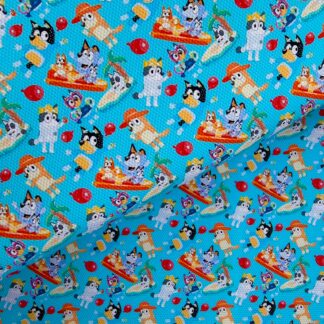 Blue Dog 061 Canvas Fabric Sheet