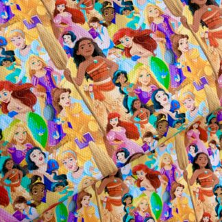 Princess 001 Canvas Fabric Sheet