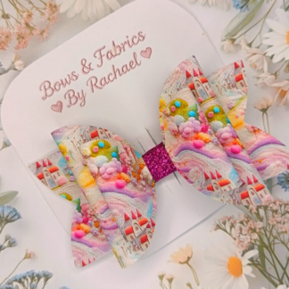 Sky Castle 001 Hair Bow