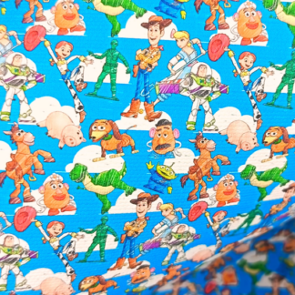 Pixar Movies 003 Canvas Fabric Sheet