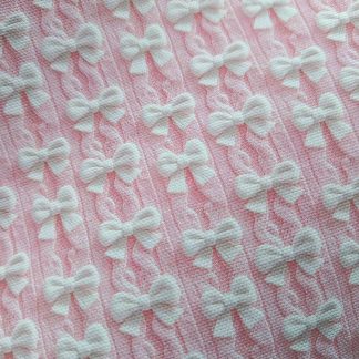 Bows 002 Canvas Fabric Sheet