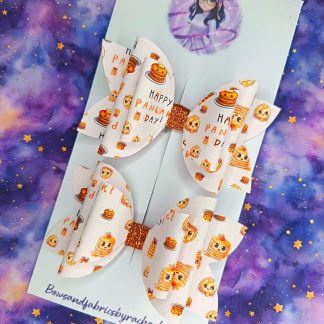 Pancake Day 002 Hair Bows