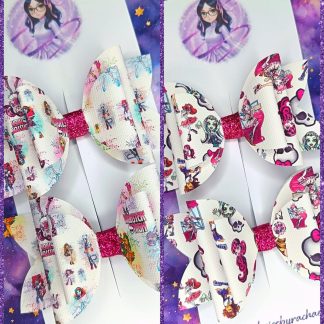 Monster High Hair Bows 4pcs