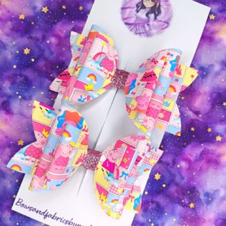 Peppa Hair Bows