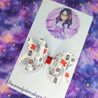 Red Nose Day 015 Hair Bow