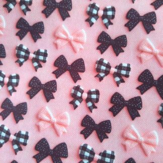 Bows 005 Canvas Fabric Sheet