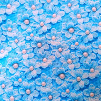 Flowers 046 Canvas Fabric Sheet