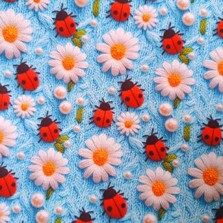 Bugs 021 Canvas Fabric Sheet