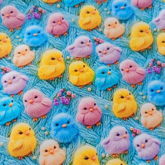 Chicks 002 Canvas Fabric Sheet