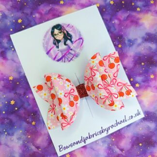Cherry Bow 001 Hair Bow