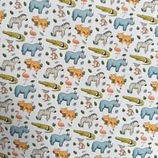 Animals 037 Canvas Fabric Sheet
