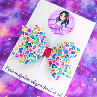 Animal Print 009 Hair Bow