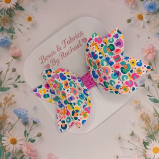 Animal Print 009 Hair Bow