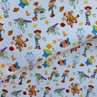 Pixar Movies 055 Canvas Fabric Sheet