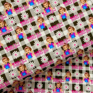 Youtube Favs 007 Canvas Fabric Sheet