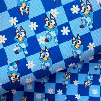 Blue Dog 016 Canvas Fabric Sheet