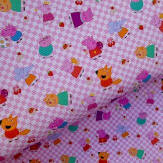 Pink Piggie 039 Canvas Sheet