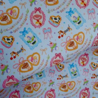 Pixar Movies 005 Canvas Fabric Sheet