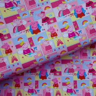 Pink Piggie 042 Canvas Sheet