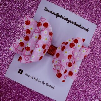 Cherry Bow 001 Hair Bow