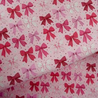 Bows 011 Canvas Fabric Sheet