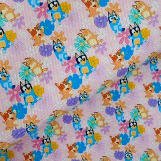 Blue Dog 027 Canvas Fabric Sheet