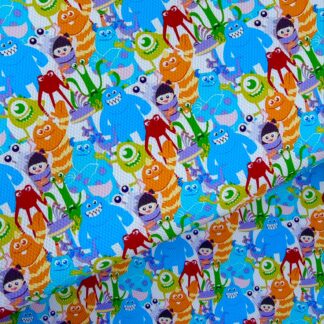 Monsters 021 Canvas Fabric Sheet