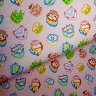 Pixar Toys Cakes 001 Canvas Fabric Sheet