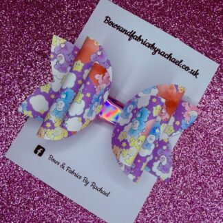 Rainbow Bears 008 Hair Bow