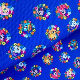Pony Friends 009 Canvas Fabric Sheet