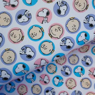 Peanuts 007 Canvas Fabric Sheet