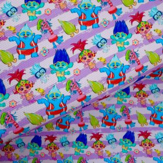 Trolls 010 Canvas Fabric Sheet